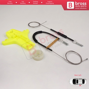 Kit de Reparación de Elevalunas Trasero Izquierdo BWR5207 para Amarok MK1 2H 2010-2022 Camioneta de 4 Puertas 2H7839401 - Product Image 3