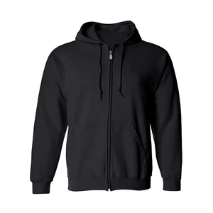 Sweat-shirts à fermeture éclair de haute qualité pour un usage décontracté, 100% coton, molleton français, séchage rapide, respirant, unisexe, mode hiver, à capuche - Product Image 5