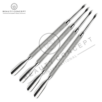 Outil de soin des cuticules avancé, pousse-cuticules et nettoyeur de précision à profil mince pour une préparation précise et des finitions professionnelles