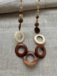 Bijoux en corne de buffle pour femmes, collier de mode en corne de buffle et de bœuf, bijoux d'Inde - Product Image 2