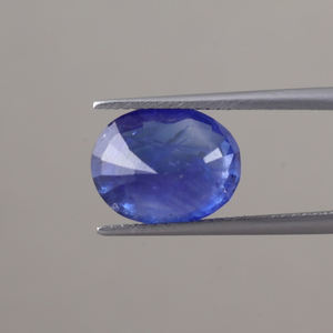 Zafiro Azul Sintético al por Mayor, Gema Suelta |   Corte Ovalado de 12.5x10mm |   Zafiro Pulido de 7.20 Quilates con Certificado IGI - Product Image 3
