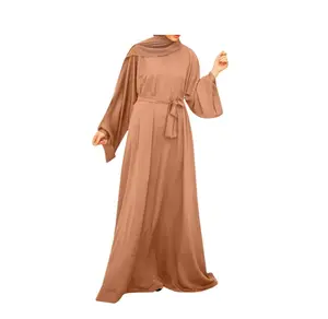 Nieuw Model Islamitische Abaya Dubai Arabische Mode Kleding Groothandel Moslim Dames Stijlvolle Kaftan Abaya Jurk Voor Vrouw