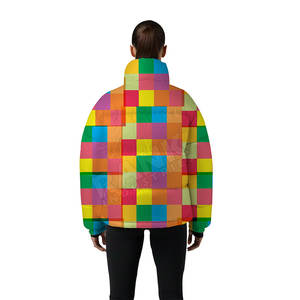 Chaqueta de Burbujas Elegante para Mujer, el Mejor Diseño, Personaliza Tu Propia Chaqueta de Burbujas para Viajes y Uso en Exteriores en Invierno - Product Image 2