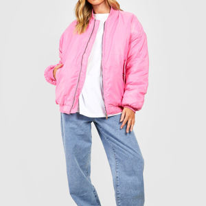 Chaqueta Bomber cómoda y transpirable para mujer, ropa informal, chaqueta Bomber de secado rápido para mujer más vendida - Product Image 2