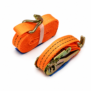 Sangles à cliquet 100 % polyester pour remorque à plateau, sangles de fixation pour course, accessoires de récupération routière tout-terrain certifiés CE - Product Image 4