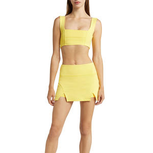 Custom Plain Pleated Spring Plus Size Mini Tennis <b>Skirt</b> with Pocket Shorts Dropped <b>Waist</b> <b>Elastic</b> Breathable Athletic Sport - Product Image 1