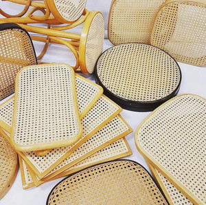 แผ่นรองจานหวายจากไม้ไผ่ธรรมชาติแผ่นรองจานและแผ่นรองจานอาหารเป็นมิตรต่อสิ่งแวดล้อมทำด้วยมือจากเวียดนาม - Product Image 1