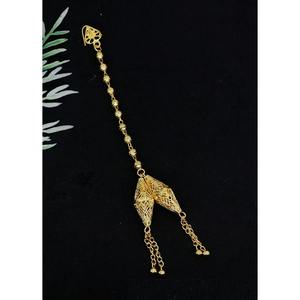 Accesorios para el cabello chapados en oro antiguo tradicional étnico Estilos de lujo populares Joyería para el cabello Nueva colección para mujeres y niñas - Product Image 4