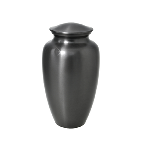 Top Grade Matt Grey Finished Scarlet Classic Urn Assured Quality <b>Keepsake</b> Cremation Urns for Human & <b>Pet</b> <b>Ashes</b> - Product Image 1