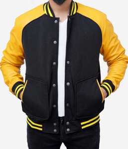 Chaquetas universitarias Chenille Letterman personalizadas para hombres y mujeres con logotipos bordados para el invierno - Product Image 1