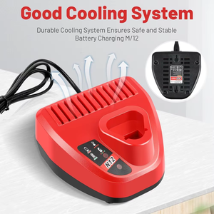 Forenpower 100W Rapid Charger Replacement for V-12 Tool Charger 48-59-2401 with OTP Protection for 12V Li-ion Battery - Product Image 2