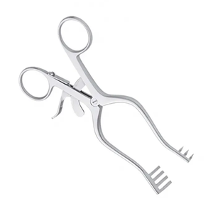 Retractor Weitlaner personalizado 3x4 puntas 18mm cirugía plástica profunda Retractor alemán de acero inoxidable - Product Image 2