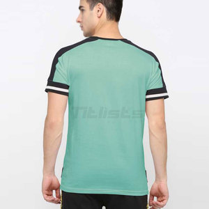 Respirant nouveau style hommes t-shirt vente chaude prix de gros conception de logo personnalisé hommes t-shirt - Product Image 2