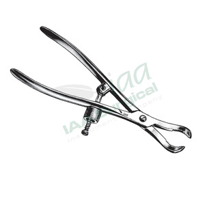 Pinzas de Acero Inoxidable de Alta Calidad para Sujeción de Huesos, 20 cm, Pinzas Ortopédicas de Reducción 02-077-20, Instrumentos Quirúrgicos - Product Image 4