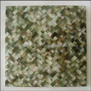 Azulejo de concha tejido de nácar elegante concha de mar Natural losa de fregona cocina baño Villa piso - Product Image 4