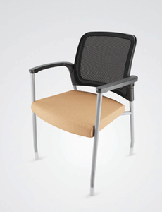 Verlassen Sie sich auf Indien Großhandel Ergonomische Massage Stapelbarer Bürostuhl Feste bequeme Schlitten basis Verbessert die Stabilität Kommerzielle Nutzung - Product Image 4