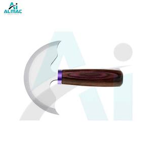 มีดตัดหนังสแตนเลส ALMAC ระดับมืออาชีพ ออกแบบมาเพื่อการตัดแต่งหนังอย่างเรียบเนียนและสะอาด รวมถึงเข็มขัดและกระเป๋า - Product Image 4