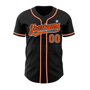 Venta Directa de Fábrica, Jersey de Béisbol Transpirable de Manga Corta para Hombre, Tallas Grandes, Diseño Personalizable, Ropa Deportiva Ligera - Product Image 2