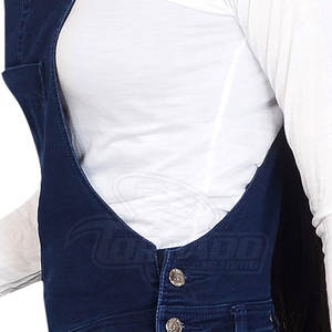 Reasonable Price Women <b>Jeans</b> Dungarees Hot Sale Breathable <b>Elastic</b> <b>Waist</b> Straight Casual 100% Cotton Solid - Product Image 2