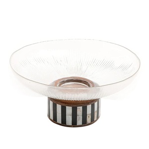 อุปกรณ์เสริมถ้วยเสิร์ฟของหวานของตกแต่งโต๊ะในบ้านแบบตะวันตกชามไม้ขาตั้งเครื่องใช้สำหรับอาหารเย็นของโรงแรม - Product Image 5