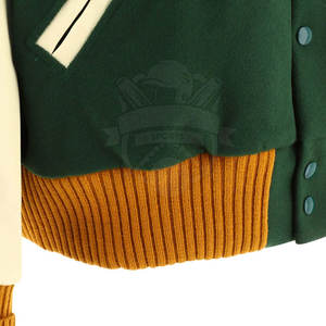 Meilleures ventes Veste coupe-vent Letterman pour hommes Nouveau style Vêtements en toile tendance hiver - Product Image 4