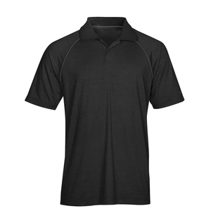 Polos personnalisés gris solides de la meilleure qualité pour homme avec vente en ligne de motifs - Product Image 4