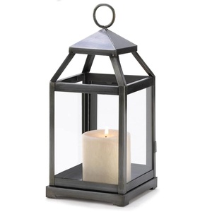 Accent Plus Decoraciones navideñas Linterna interior Candelabros decorativos para exteriores Estilo vintage Fábrica de diseño moderno - Product Image 1