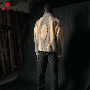 Casual Fleece <b>Jacket</b> for Men with Solid Colour Look, Comfortable Fit and Cold Weather Protection - Product Image 6