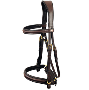 2025 nouveau design anglais selle-Style cuir bride d'équitation en gros produit équestre pour les courses de chevaux équitation Mule - Product Image 4