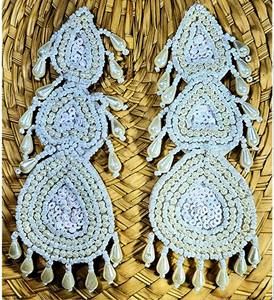 ต่างหูแบบห้อยประดับลูกปัดหลากหลายแบบ ราคาสุดคุ้ม สำหรับผู้หญิง เครื่องประดับงานปาร์ตี้สุดอินเทรนด์ - Product Image 4