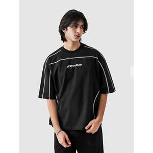 เสื้อผ้าฝ้าย 100% ตัดเย็บ 5 ทิศทาง ระบายอากาศได้ดี ไม่ยับง่าย ทรงเข้ารูป พร้อมลายโลโก้พิมพ์สกรีน - Product Image 4