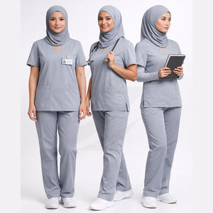 Fabricante de Uniformes Médicos Personalizados para Mujer, Uniforme de Enfermera de Hospital OEM - Product Image 5