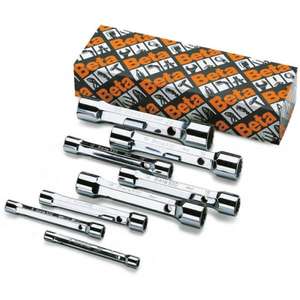 BETA Clé à douille tubulaire bi-hexagonale à double extrémité lourde Lot de 8 - Product Image 1
