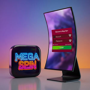 Mega Spin, Juego de Habilidad de Pesca en Línea con Más de 60 Peces, Aplicación de Juego con Monedas para IOS/Android/PC/Tablet - Product Image 1