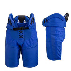 Short de hockey personnalisé High Street en impression par sublimation de haute qualité à motif solide avec tri de broderie de service OEM - Product Image 2