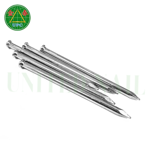 Clavo común brillante galvanizado de acero al carbono de 3,7 "con vástago liso y cabeza a cuadros para construcción directa desde Vietnam - Product Image 5