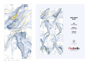 600x1200mm Golden Lilies Parquet Carreaux de porcelaine pour la décoration de la maison Pierre frittée Polie Glacée Dalle Lustre Brillant - Product Image 4