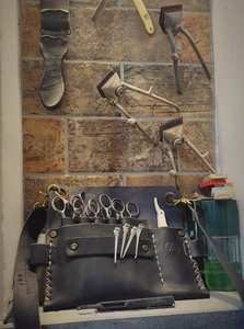 Étui à ciseaux avec ceinture pour coiffeurs Salon de coiffure coiffeur ciseaux de coiffeur coiffure taille support étui sac LBB-0027 - Product Image 3