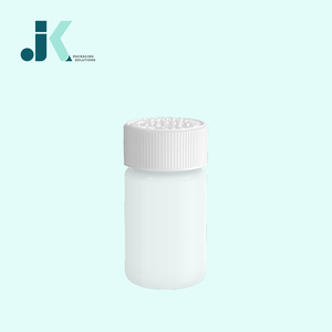 Botella de jarabe cuadrada de 45ml de HDPE al mejor precio del fabricante de Vietnam con botellas de plástico con tapa transparente blanca CR M0779 - Product Image 2