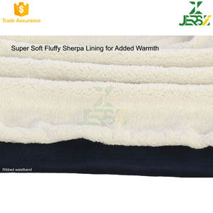 OEM Men's Winter Streetwear <b>Sherpa</b> <b>Hoodie</b> Custom Warm Unisex Thick Two Pockets Printed Polyester/Cotton Fleece Pullover - Product Image 2