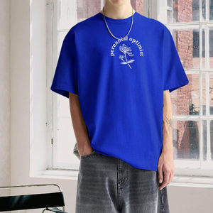 Custom Logo <b>Half</b>-<b>Sleeve</b> <b>Men</b> OVERSIZED T-SHIRT -True Nature <b>Men</b> Oversized Printed T-Shirt Fabric Streetwear Style Regular Fit - Product Image 4