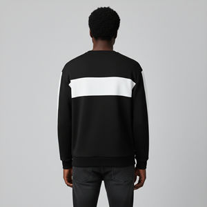 Sudadera Extra Grande para Hombre, 100% Algodón, 2 Tonos, con Logotipo Bordado Personalizado, Estilo Hip Hop, Artículo en Oferta - Product Image 5