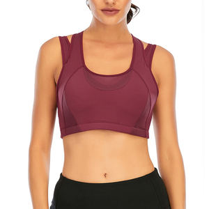 Sujetador Deportivo Ligero transpirable para mujer Sujetador de entrenamiento con tirantes de yoga y fitness para correr Prendas de abrigo para deportes - Product Image 1