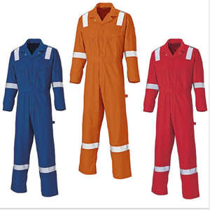 Combinaisons de sécurité ignifuges, classe 1 ANSI, LED clignotante, imperméables, avec bande réfléchissante, pour les sauveteurs d'urgence, les travailleurs - Product Image 4