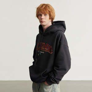 Custom Spring Heavyweight Breathable Fleece Cartoon Boxy Cropped <b>Hoodie</b> Oversized <b>Anime</b> Streetwear Harajuku Mens Sweatshirt - Product Image 1