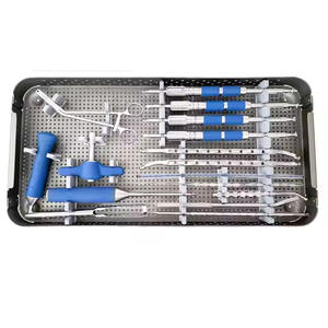 Système de vis pédiculaires rachidiennes de 31 pièces, instruments orthopédiques, chirurgie de la colonne vertébrale, chirurgie mini-invasive, ensemble Narham Enterprises - Product Image 5