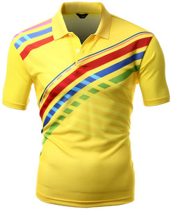 เสื้อพิมพ์ซับลิเมชันลาย100% สีขาวโพลีเอสเตอร์ระบายอากาศได้ดีพิมพ์โลโก้ได้ตามต้องการ - Product Image 6