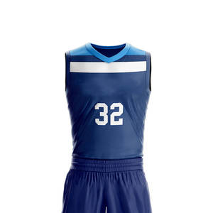 เครื่องแบบบาสเก็ตบอลโลโก้เย็บปักถักร้อย OEM พร้อมผ้าโพลีเอสเตอร์ 100% ทําชุดกีฬาขายส่งชุดบาสเก็ตบอลคุณภาพสูง - Product Image 4