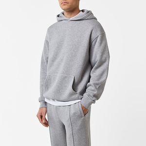 Sweats à capuche de haute qualité Sweat-shirt à capuche et pantalon de survêtement Ensemble 100% coton Survêtement lourd Costume de survêtement personnalisé pour hommes - Product Image 4