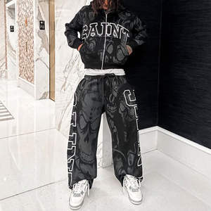 ผู้ผลิตเสื้อผ้าลายฟอกกรด พิมพ์ลายสกรีนโลโก้ตามสั่ง ป้ายคุณภาพสูง ผ้าฝ้ายฟลีซ 100% ฮิปฮอป ลายทาง ทรงแบ็กกี้ - Product Image 3